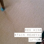Wine Stain Removal (After)