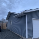 Siding soffit fascia