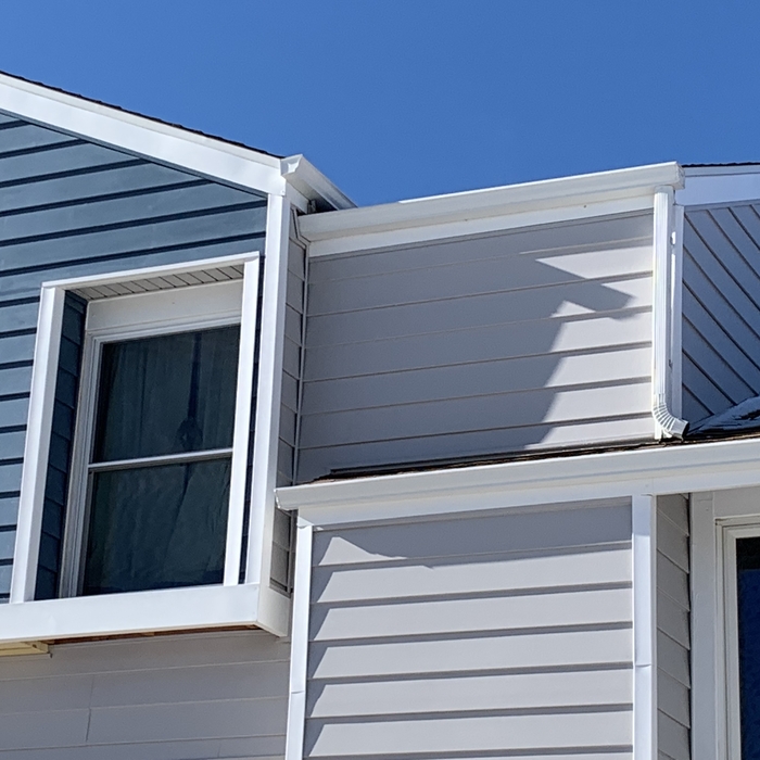 Siding soffit fascia