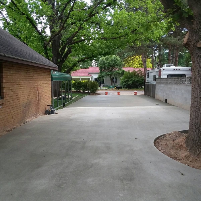 Rv Pad/Driveway