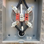 Electrical work in progress