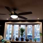Ceiling Fan & Recess Lights