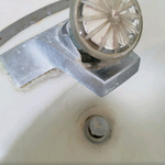 Dirty sink