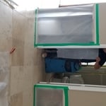 Containing the open wall cavity
