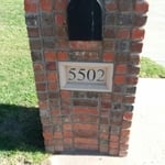 Brick Mailbox
