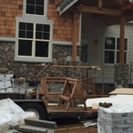 Exterior Entry Way Work In Progress