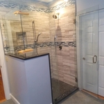 Custom walk in shower