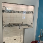 Custom walk in shower