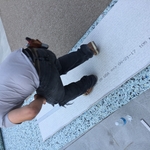 Outside Preparing the Underlayment