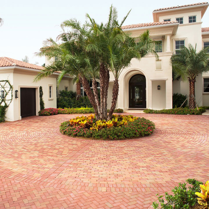Paver Circular Driveway