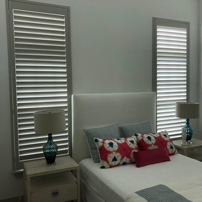shutters in new house