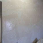 Modified skip trowel over orangepeel