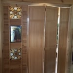 stain glass panel