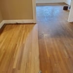 Fresh sanding