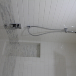 custom tile walk-in shower