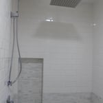 custom tile walk-in shower
