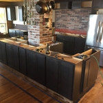 Island prepped for top