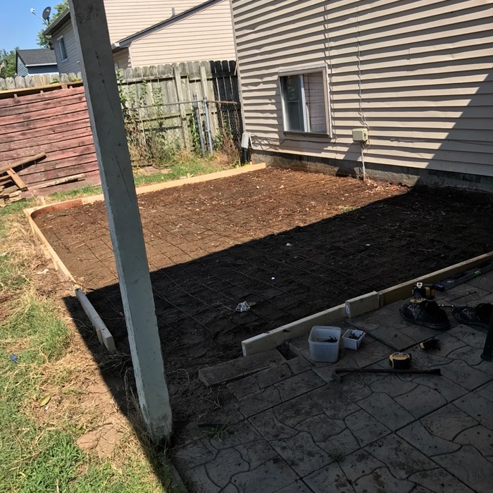 Concrete Patio