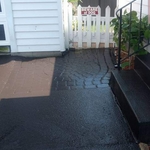 Sealcoated concrete
