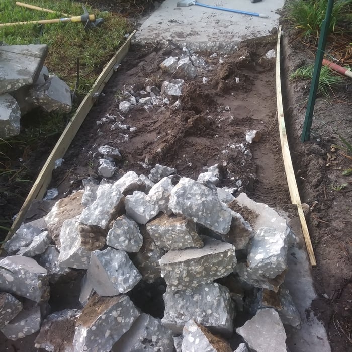 Replace walkway windermer