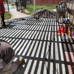 patio drain upgrade