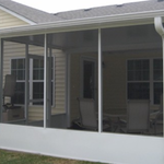 Insulated patio cover Screened in