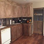 Distressed Cabinets