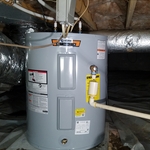 Low boy water in the crawl space