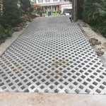 Turfstone paver driveway