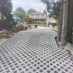 Turfstone paver driveway