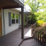 Paint and repair deck