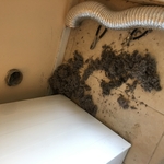 Dryer vent cleaning