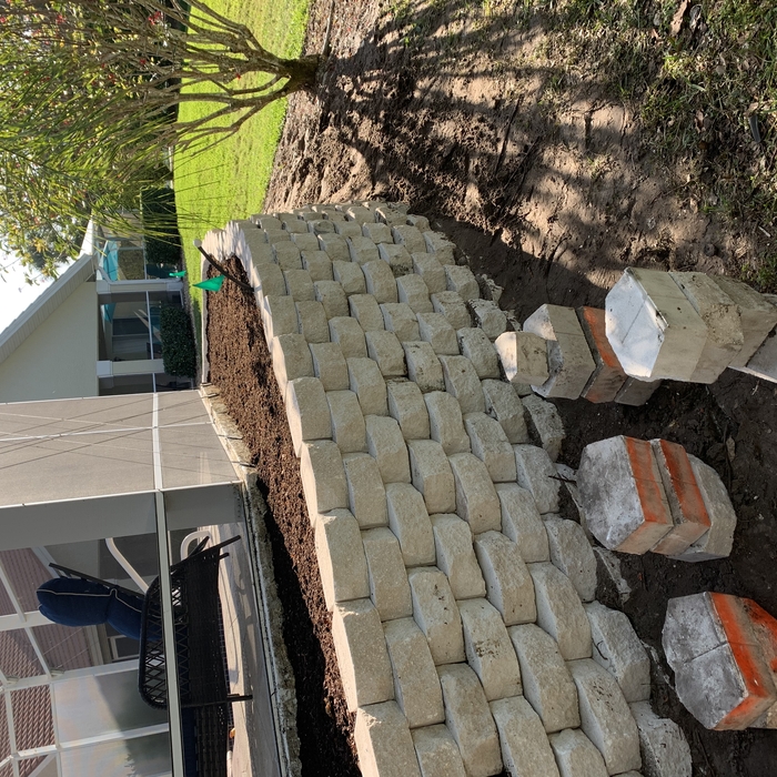 Retaining Wall Created