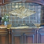 Full Backsplash top mount cook top