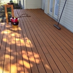 Before stain