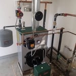 Peerless oil boiler