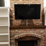 fireplace mount