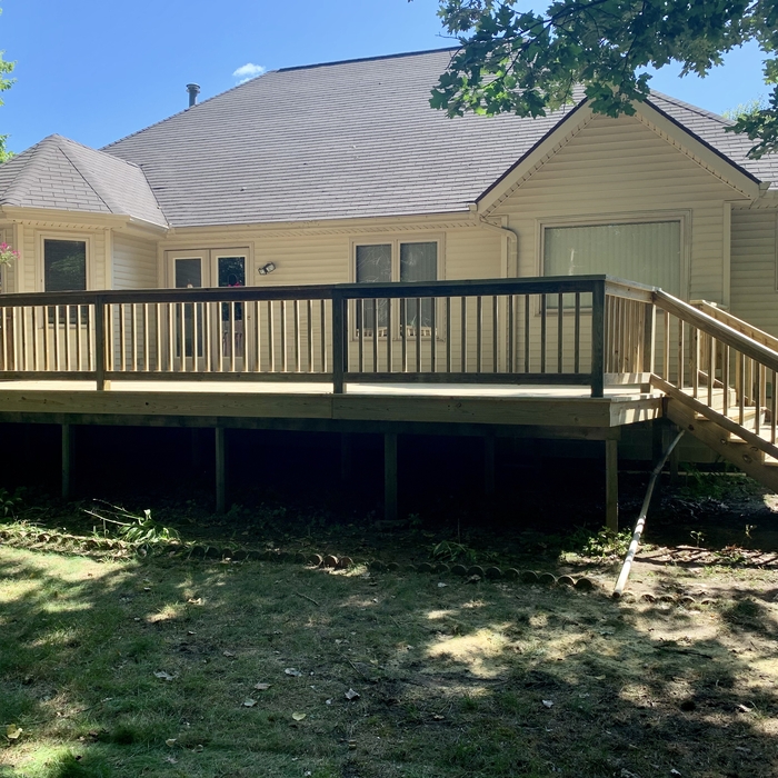 New deck