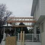 Frame for roof