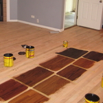 stain samples