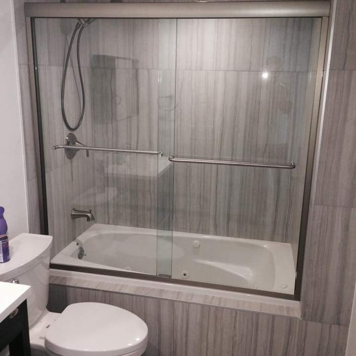 Bypass Tub Enclosure