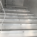 Encapulation of materials in moldy basement