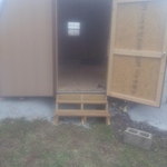 Dog Kennel Main Entry Door