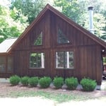 Cement siding job