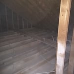 Step one of Attic restoration