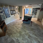 1100 sq ft of LVT w/base