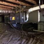 UNDER HOUSE THY HAVE A HARDY WATER COIL