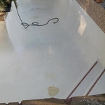 After draining