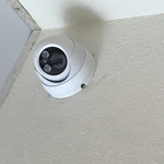 Camera on wall