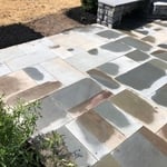 Flagstone patio